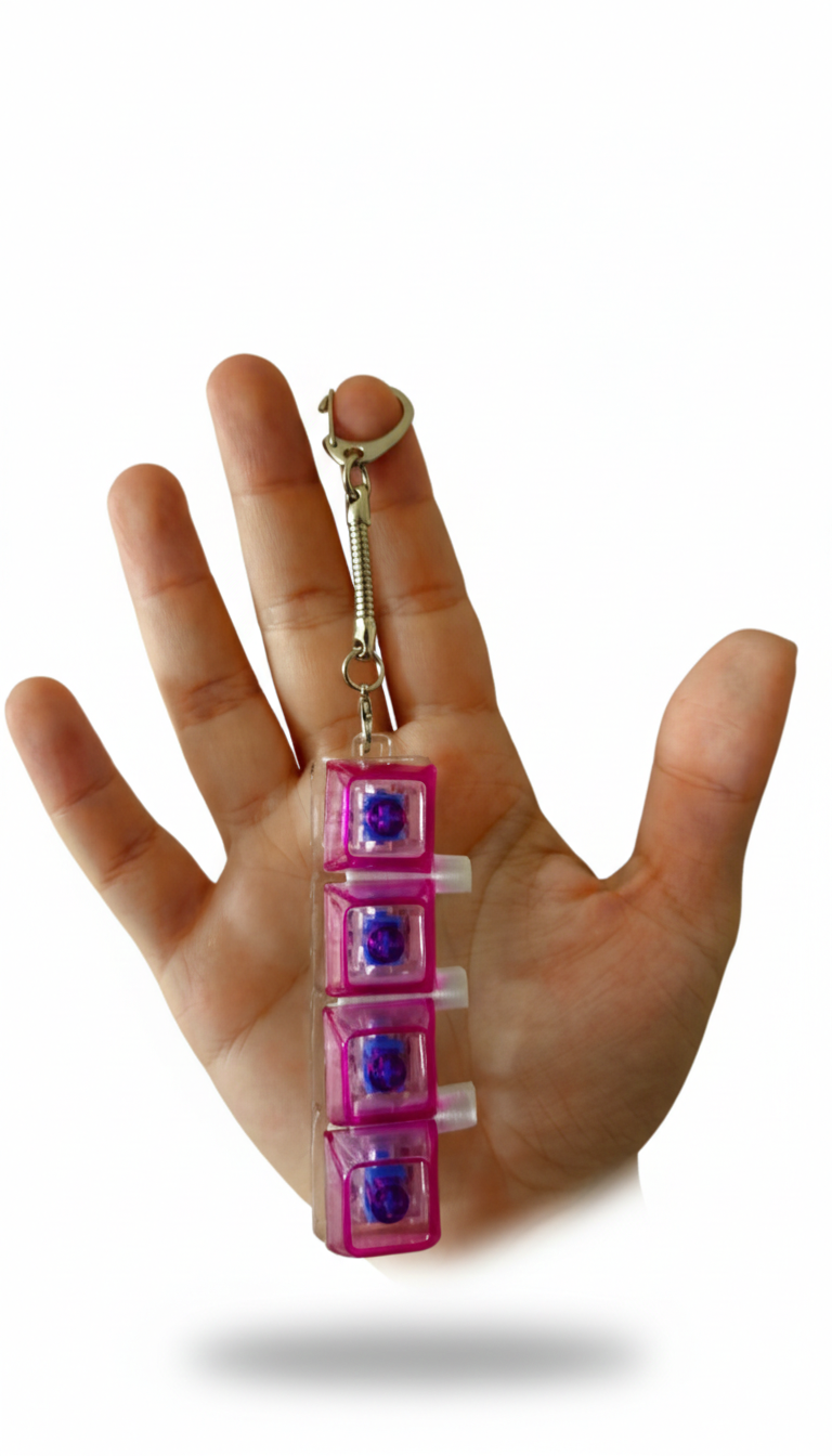 Basmalı Stres Giderici Anahtarlık