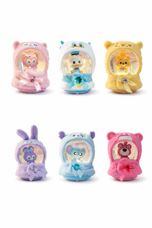 Işıklı & Müzikli Sürpriz Peluş Kar Küresi