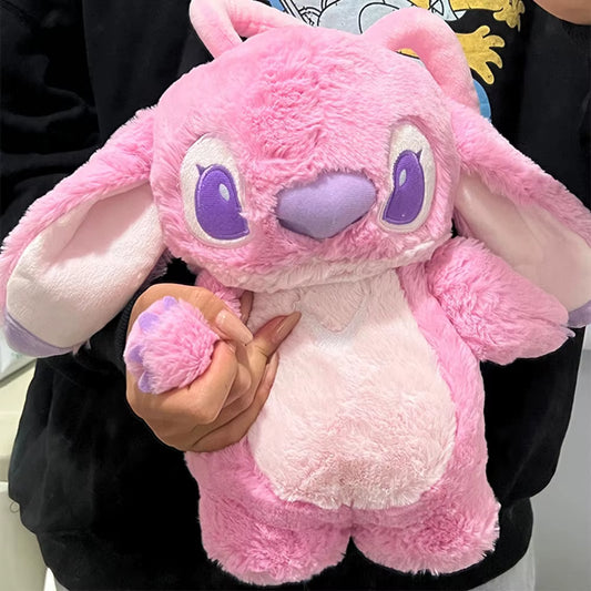 Sıcak Su Torbası Stitch Pembe